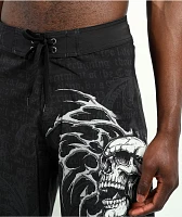 Affliction Collapse Black Board Shorts