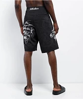 Affliction Collapse Black Board Shorts