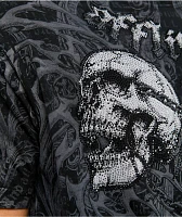 Affliction Collapse Black Wash T-Shirt