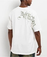 Affliction Cross White T-Shirt