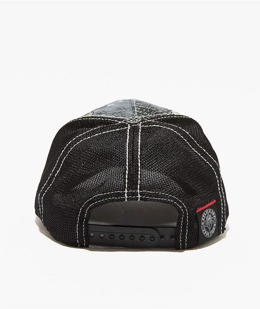 Affliction Dominion Black Trucker Hat