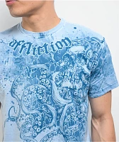 Affliction Eleven Light Blue T-Shirt