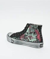 Affliction Ghost Black & Red Shoes