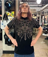 Affliction Haunted Passage Reflective Black T-Shirt
