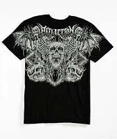 Affliction Horror Swarm Black T-Shirt