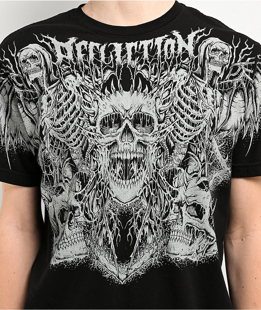 Affliction Horror Swarm Black T-Shirt