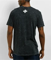 Affliction Horseman Black Lava Wash T-Shirt