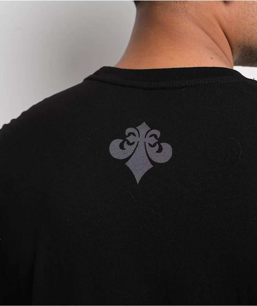 Affliction Ice Blade Black Long Sleeve T-Shirt