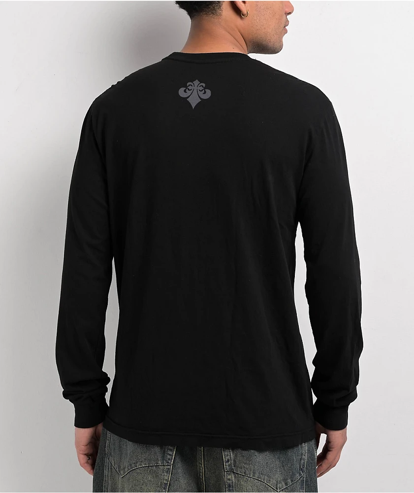 Affliction Ice Blade Black Long Sleeve T-Shirt