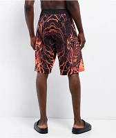 Affliction Infernal Nightmare Black Board Shorts