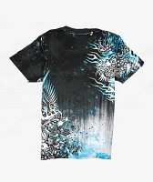 Affliction Internal Prowl Grey Wash T-Shirt