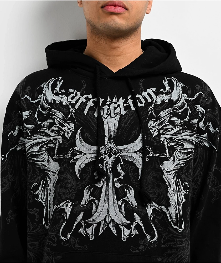 Affliction Jump Black Hoodie