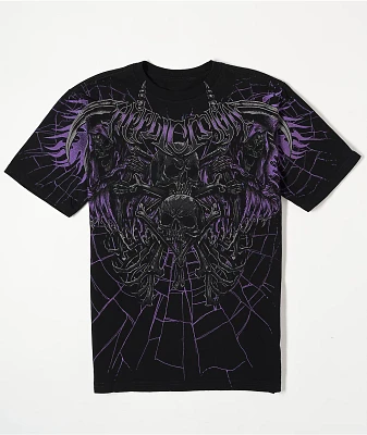 Affliction Kids Darkness Black T-Shirt