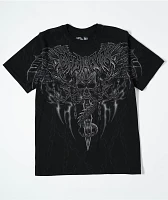 Affliction Kids Primal Tech Black Lava T-Shirt