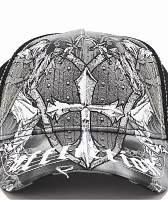 Affliction Lanchester Black Trucker Hat