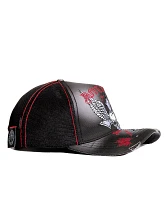 Affliction Live Fast Black Wash Trucker Hat