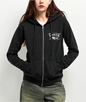 Affliction Lynchburg Black Zip Hoodie