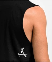 Affliction Permafrost Black Tank Top