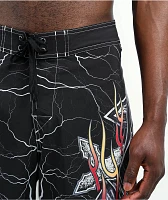 Affliction Phantom Fire Black Board Shorts