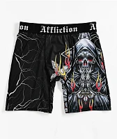 Affliction Phantom Fire Black Boxer Briefs