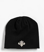 Affliction Prayer Nails Black Reversible Skully Beanie