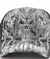 Affliction Primal Tech Black Trucker Hat