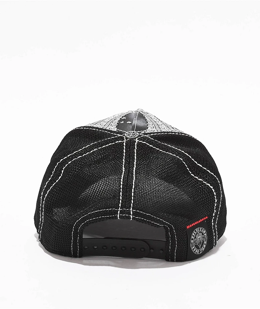 Affliction Primal Tech Black Trucker Hat
