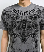 Affliction Repent Grey T-Shirt