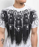 Affliction Shadow White T-Shirt