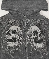 Affliction Shred Fest Black Zip Hoodie