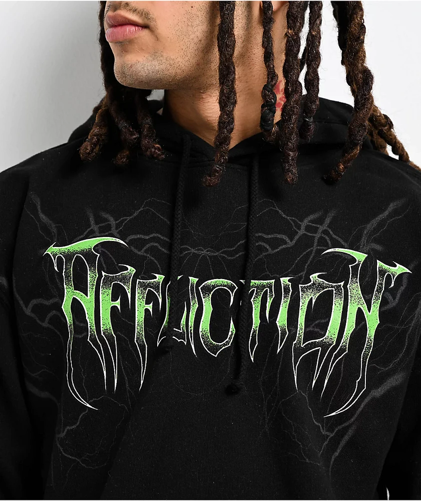 Affliction Sinister Black Hoodie