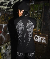 Affliction Spiker Reflective Black T-Shirt