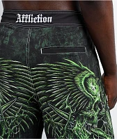 Affliction Toxic Wrath Black Board Shorts