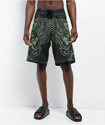 Affliction Toxic Wrath Black Board Shorts