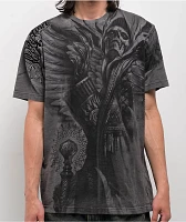 Affliction Vanquish Charcoal Wash T-Shirt