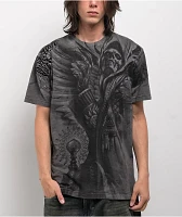 Affliction Vanquish Charcoal Wash T-Shirt