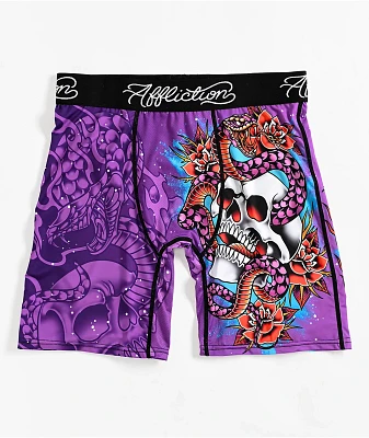 Affliction Velvet Sky Purple Boxer Briefs