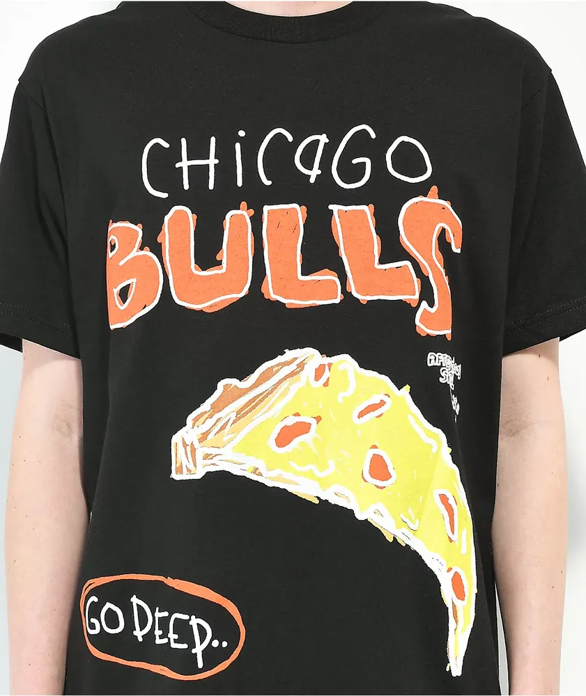 After School Special x NBA Chicago Bulls Black T-Shirt