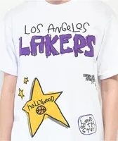 After School Special x NBA Los Angeles Lakers White T-Shirt