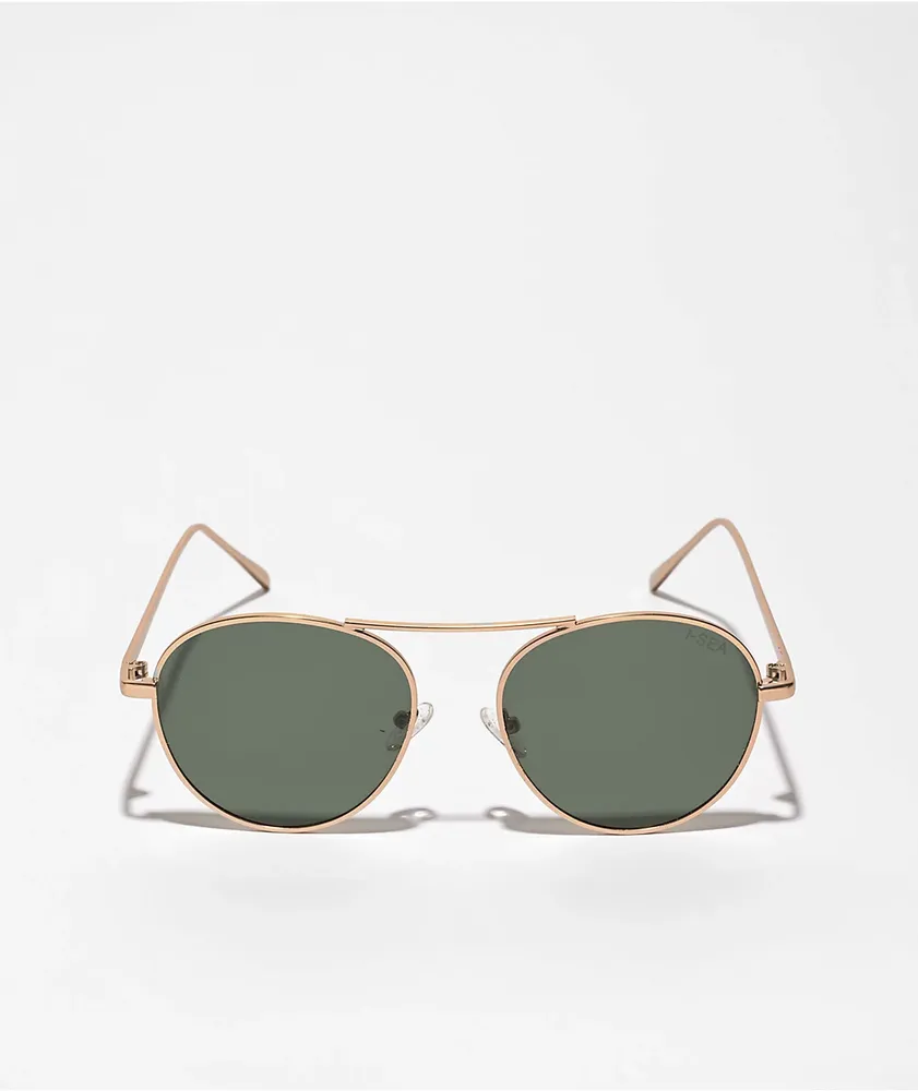Ahoy Gold & Smoke Polarized Sunglasses