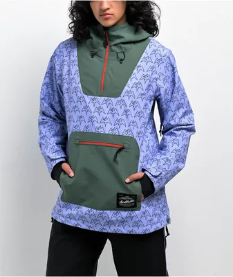 Airblaster Freedom Green 10K Anorak Snowboard Jacket
