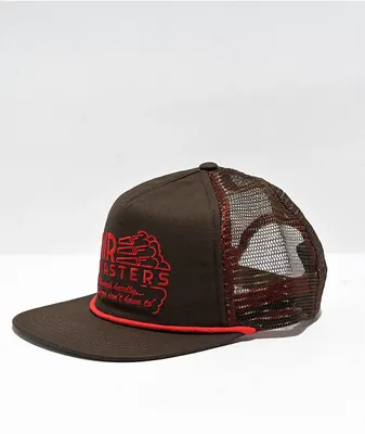 Airblaster Grampa Chocolate & Red Trucker Hat