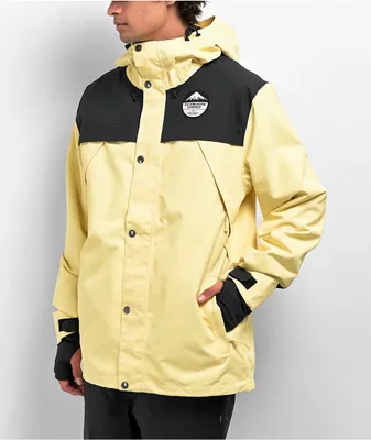 Airblaster Guide Shell Yellow 15K Snowboard Jacket