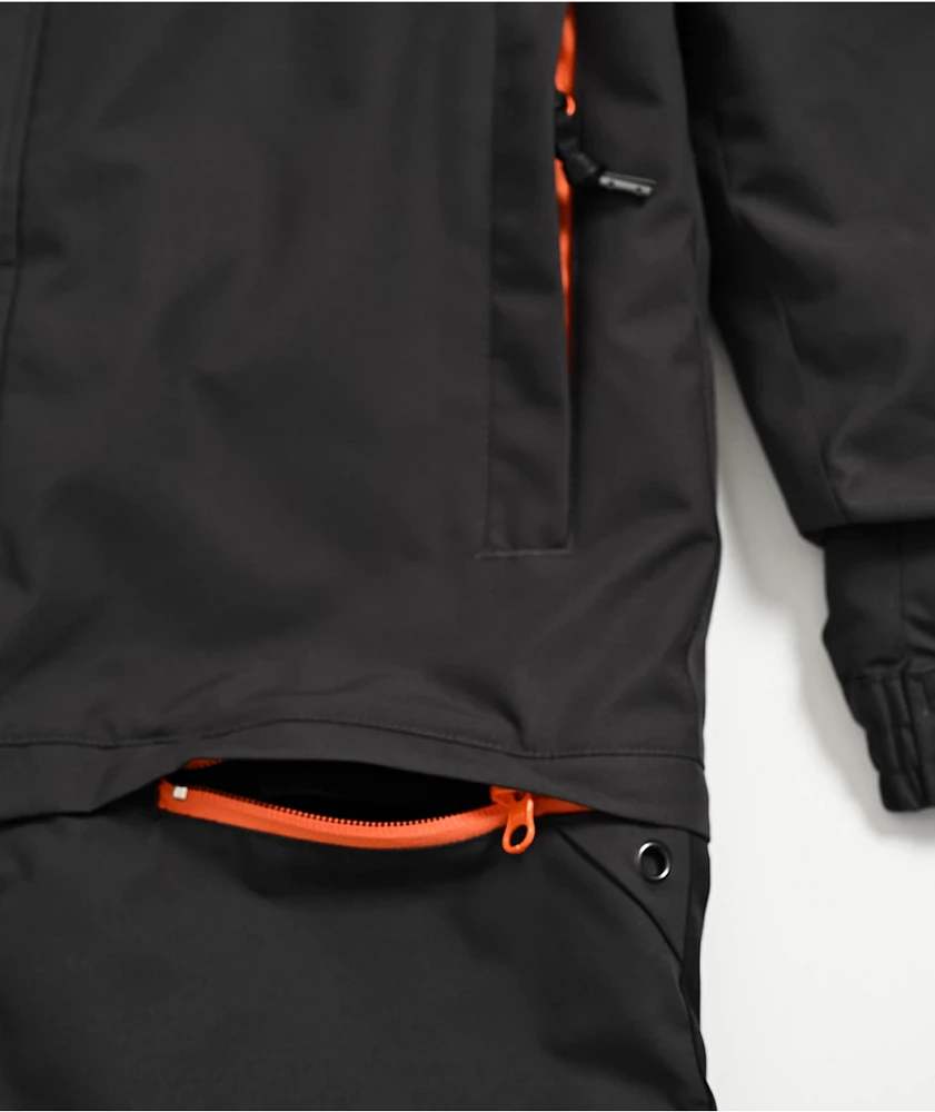 Airblaster Kids Freedom Black & Orange 15K Snow Suit