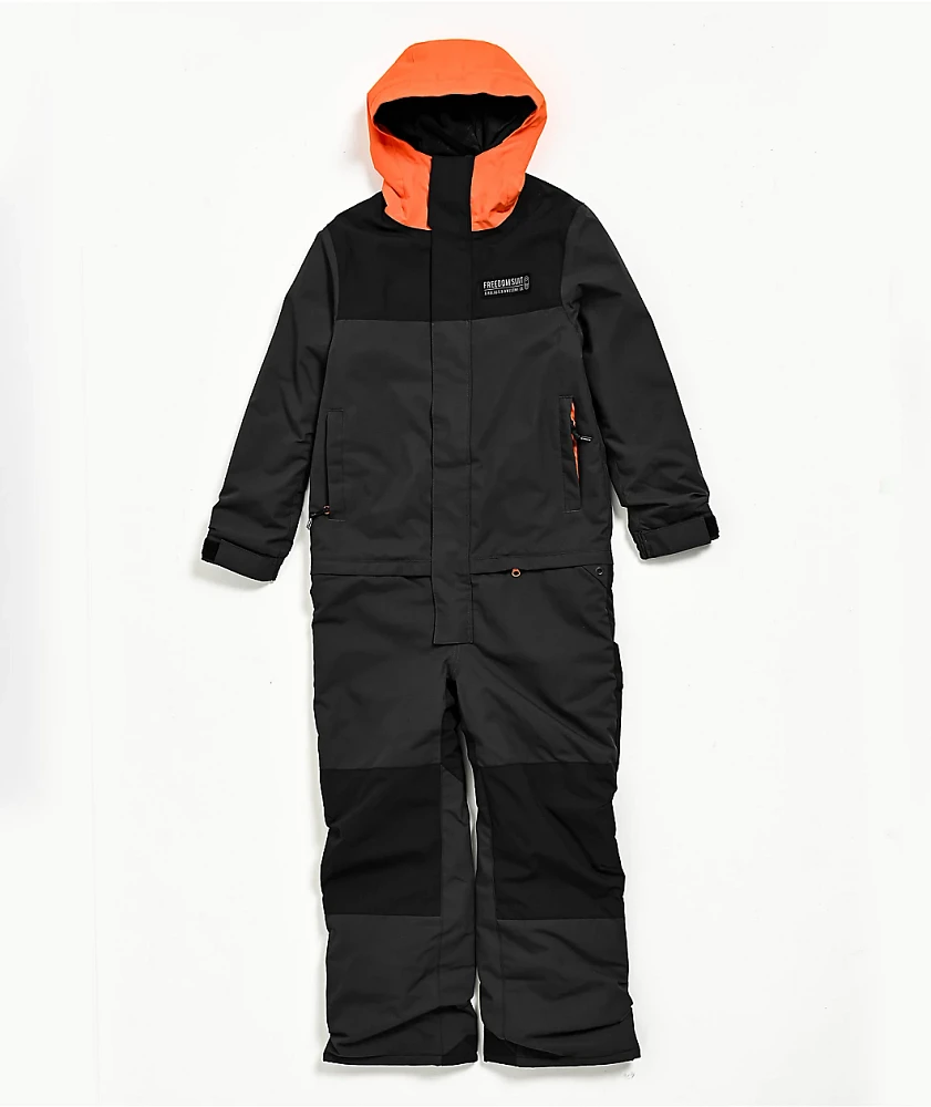 Airblaster Kids Freedom Black & Orange 15K Snow Suit