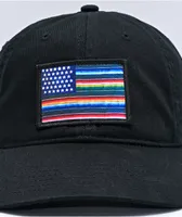 Akomplice Mi Bandera Black Strapback Hat