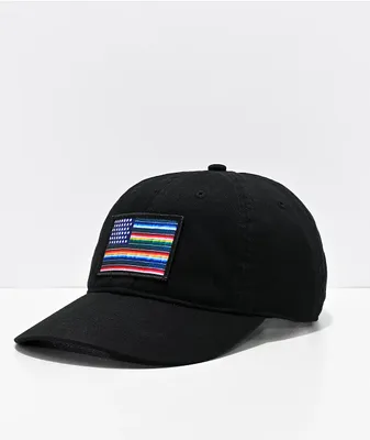 Akomplice Mi Bandera Black Strapback Hat