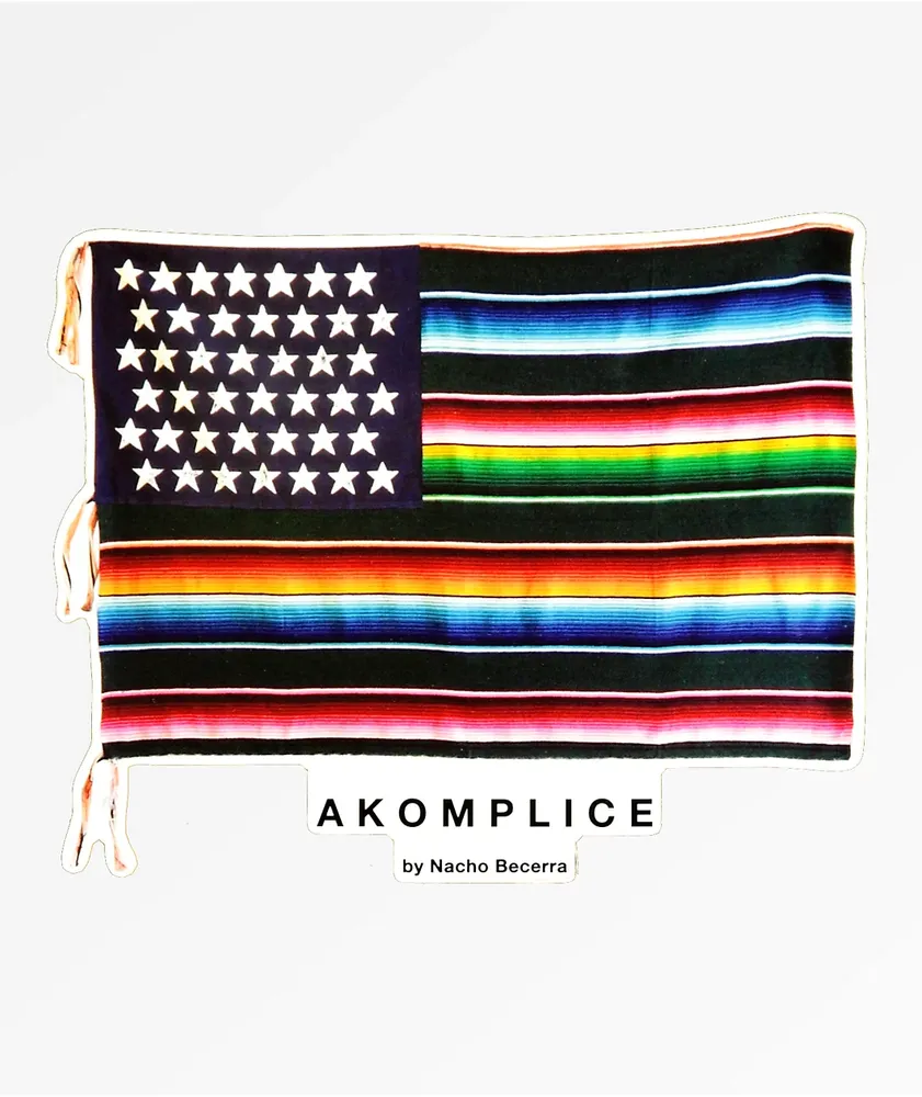 Akomplice Mi Bandera Sticker