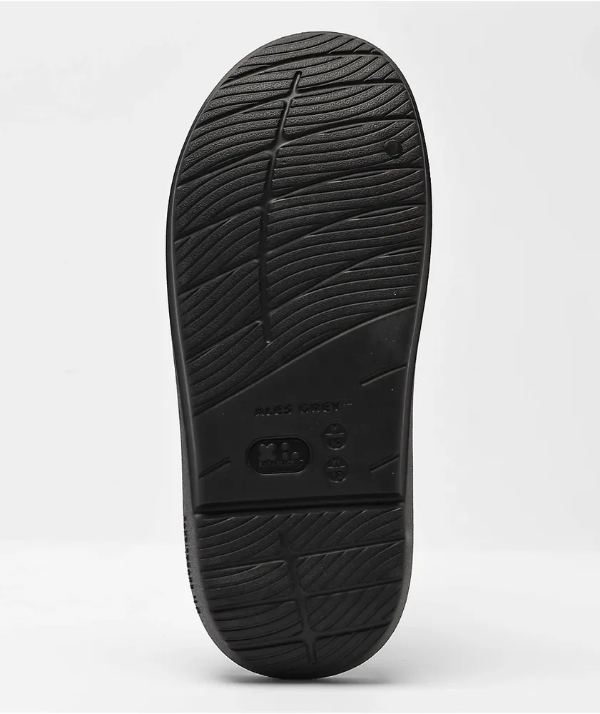 Ales Grey Malibu Black Slide Sandals