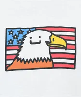 Alex's Stupid Studio Eagle White T-Shirt